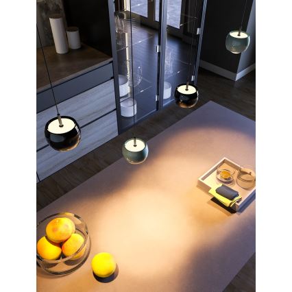 Redo 01-3549 - LED pendel AVES LED/12W/230V diameter 9,6 cm CRI 90 grå