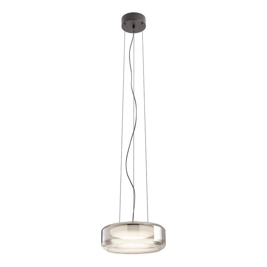 Redo 01-3591 - LED pendel SOLERA LED/24W/230V diameter 35 cm CRI 93 3000/4000K grå