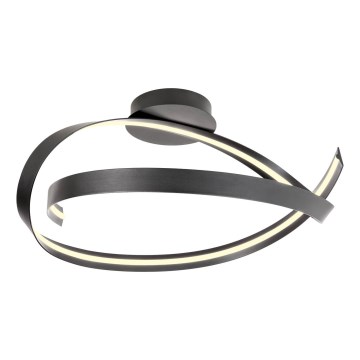 Redo 01-3614 - Dæmpbar LED-loftlampe IMPULS LED/34W/230V Ø 60 cm sort