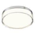 Redo 01-3727 - LED Badeværelsesloftlampe FRISBI LED/12W/230V Ø 23 cm CRI 90 3000/4000K IP44 blank krom