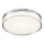 Redo 01-3728 - LED Badeværelsesloftlampe FRISBI LED/18W/230V Ø 28 cm CRI 90 3000/4000K IP44 blank krom