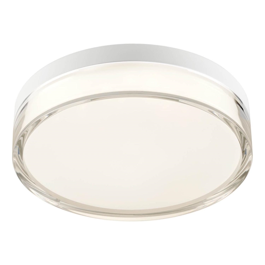 Redo 01-3731 - LED loftlampe til badeværelse FRISBI LED/12W/230V diameter 23 cm CRI 90 3000/4000K IP44 hvid