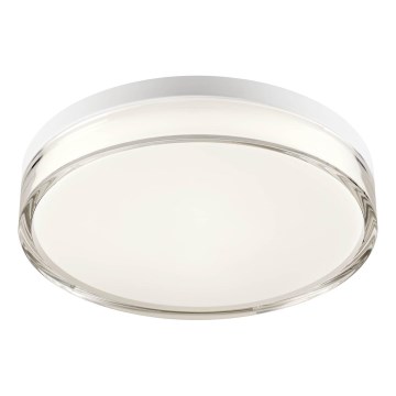 Redo 01-3732 - LED Badeværelsesloftlampe FRISBI LED/18W/230V Ø 28 cm CRI 90 3000/4000K IP44 hvid