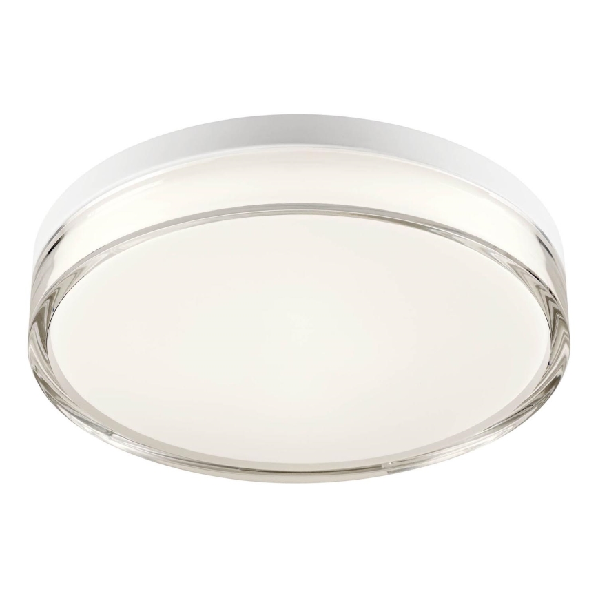 Redo 01-3732 - LED loftlampe til badeværelse FRISBI LED/18W/230V diameter 28 cm CRI 90 3000/4000K IP44 hvid