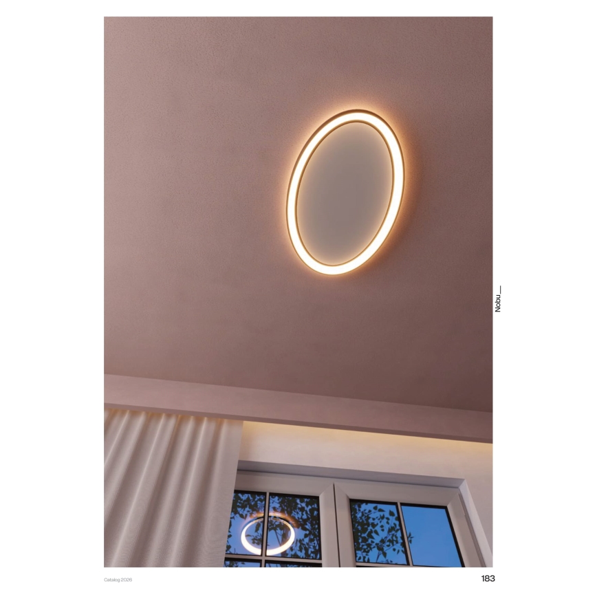 Redo 01-3807 - Dæmpbar LED-loftlampe NOBU LED/60W/230V 3000/4000K CRI 90 guld