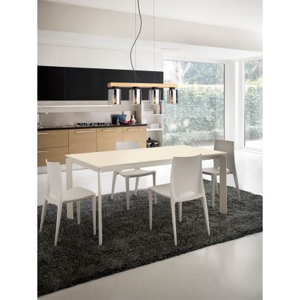 Redo 01-3986 - Pendel ROTIS 4xE27/15W/230V