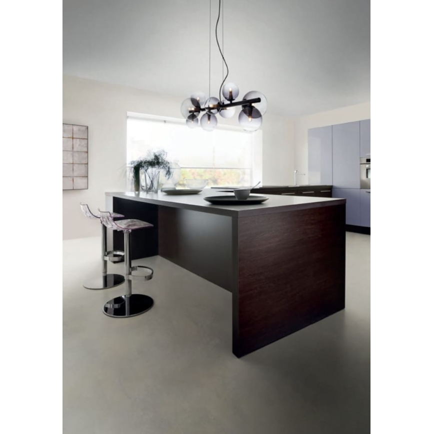 Redo 01-3989 - Pendel ASTRA 9xG9/8W/230V sort