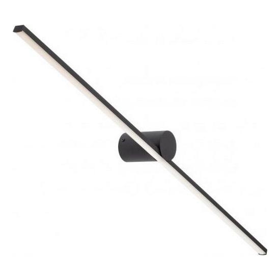 Redo 01-4036 - LED spejllampe til badeværelse ROW LED/18W/230V 90 cm IP44 sort