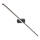 Redo 01-4036 - LED spejllampe til badeværelse ROW LED/18W/230V 90 cm IP44 sort