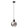 Redo 01-4045 - Pendel ATLANTIS 1xE27/42W/230V diameter 20 cm sort