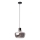 Redo 01-4046 - Pendel ATLANTIS 1xE27/42W/230V diameter 26 cm sort