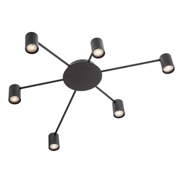 Redo 01-4052 - Spotlampe NOA 6xGU10/10W/230V sort