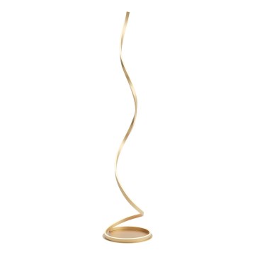 Redo 01-4282 - Dæmpbar LED-gulvlampe SCROLL LED/30W/230V 3000K/4000K/6000K CRI 90 guldfarvet