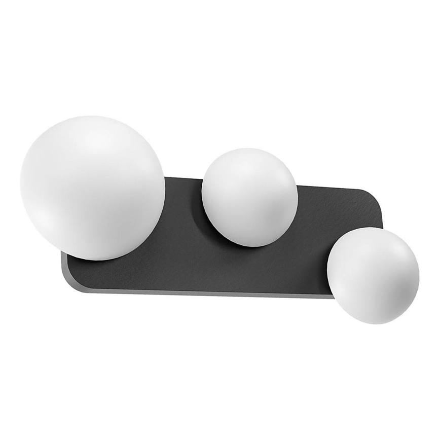 Redo 01-4330 - LED vægarmatur LUMIEN 3xLED/18W/230V 2700/3000K CRI 90 hvid/sort