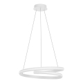 Redo 01-4360 - LED dæmpbar pendel på wire TORSION LED/40W/230V 2700/3000/4000K CRI 90 Ø 56 cm hvid