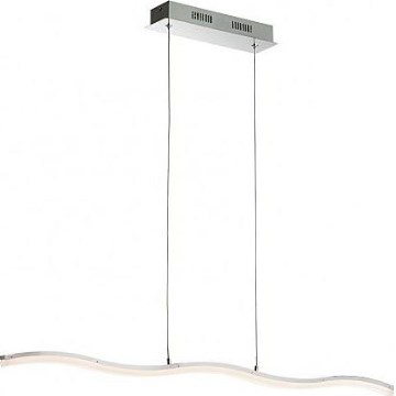Redo 01-893 - LED-pendel på kabel PULSE LED/23,1W/230V mat krom