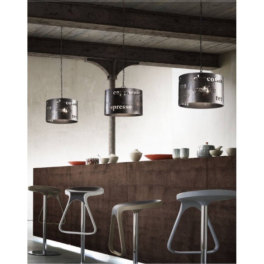 Redo 01-938 - Lysekrone i en snor BISTRO 3xE27/42W/230V