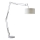 Redo 02-385 - Gulvlampe AZAR 1xE27/42W/230V hvid/krom
