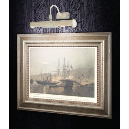 Redo 02-844 - Billedlampe CAIRO 2xE14/28W/230V 36 cm hvid