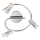 Redo 04-331 - LED indbygningsspot SLIM 3xLED/4W/230V blank krom