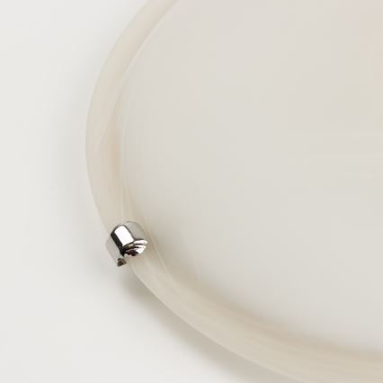 Redo 05-391 - Loftlampe VIRGINIA 2xE27/42W/230V Ø 40 cm cremefarvet