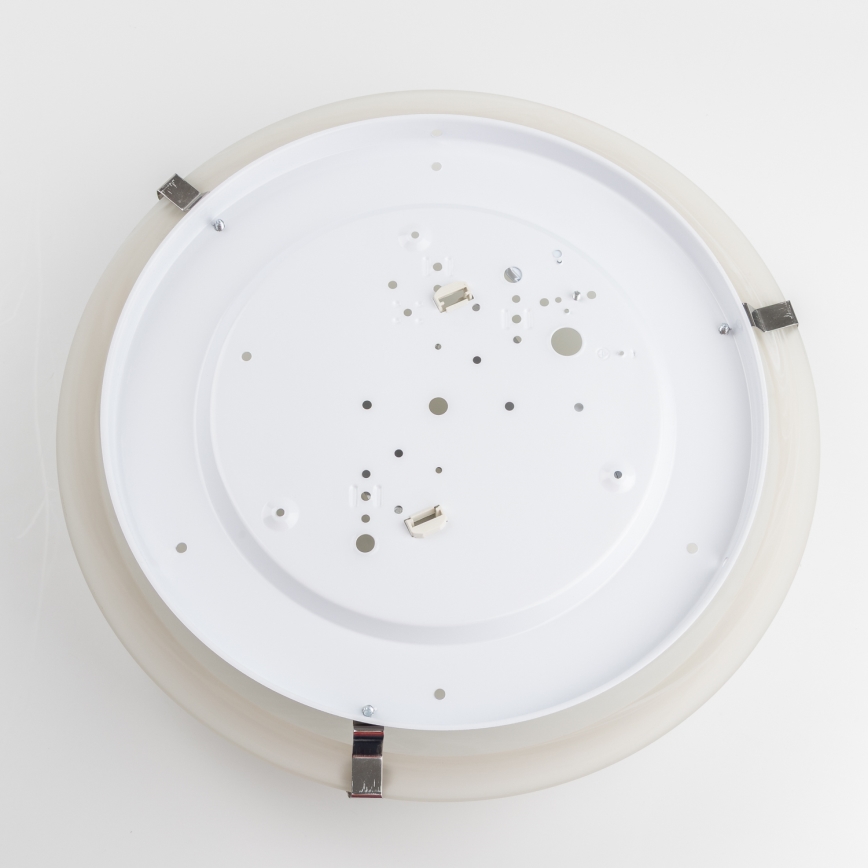 Redo 05-391 - Loftlampe VIRGINIA 2xE27/42W/230V Ø 40 cm cremefarvet