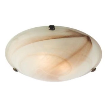 Redo 05-393 - Loftlampe VIRGINIA 2xE27/42W/230V Ø 40 cm beige