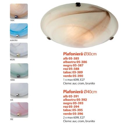 Redo 05-393 - Loftlampe VIRGINIA 2xE27/42W/230V Ø 40 cm beige