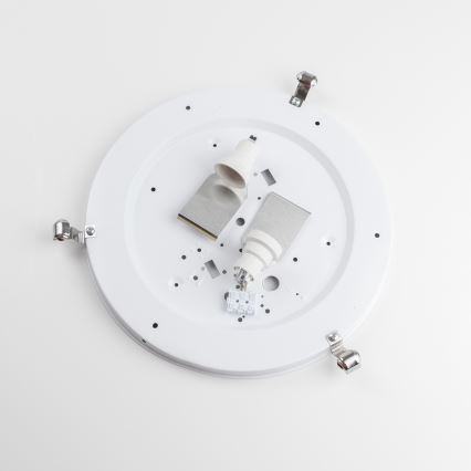 Redo 05-393 - Loftlampe VIRGINIA 2xE27/42W/230V Ø 40 cm grå