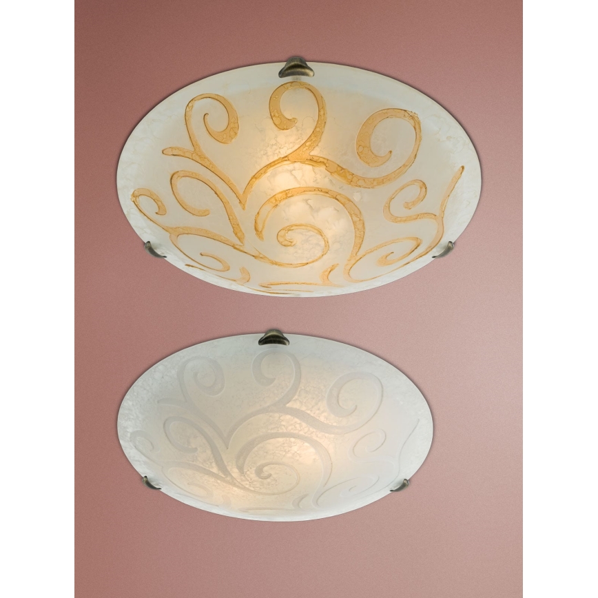 Redo 05-639 - Loftlampe ISIS 1x/E27/42W/230V diameter 30 cm