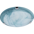 Redo 05-682 - Loftlampe VIRGINIA 1xE27/42W/230V diameter 25 cm blå