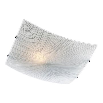 Redo 05-812 - Loftlampe SHAKE 1xE27/42W/230V 29,5x29,5 cm hvid