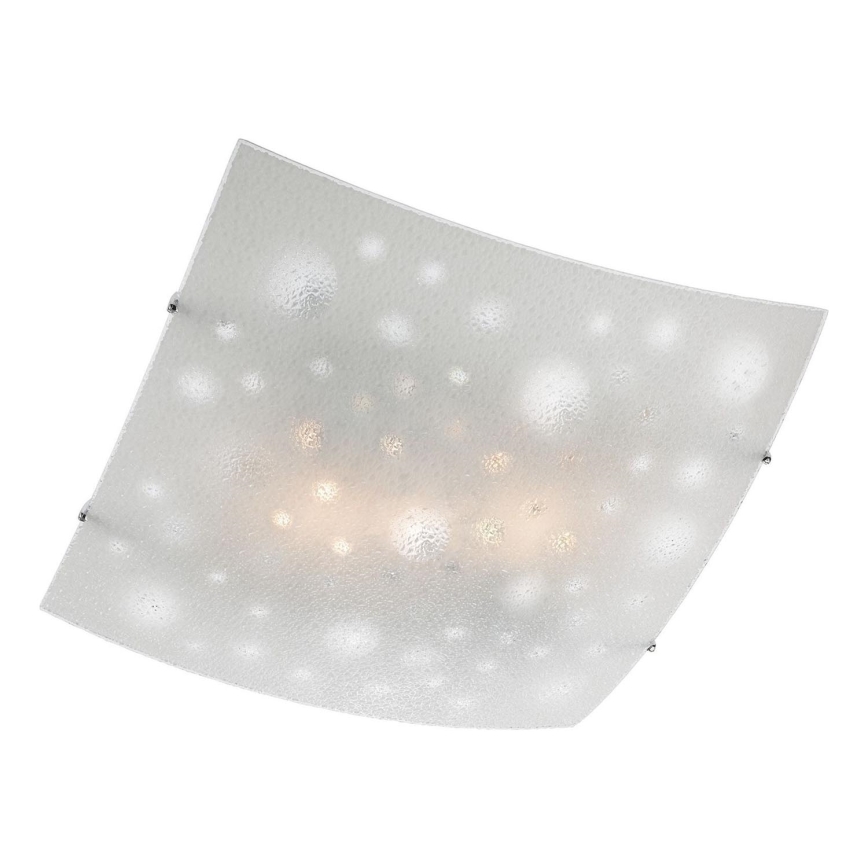 Redo 05-905 - Loftlampe ISIDE 2xE27/42W/230V 39x39 cm klar