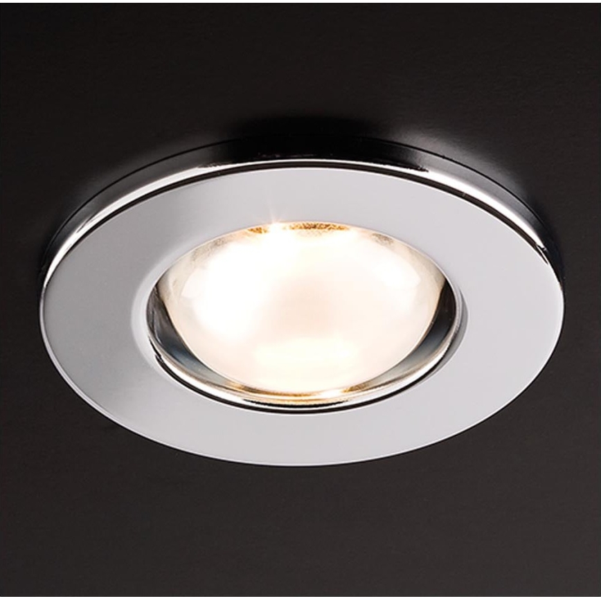 Redo 70214 - Loftlampe FR 1xE14/30W/230V blank krom