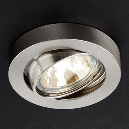 Redo 70279 - Indbygningsspot MT 1xGU5,3/50W/12V mat krom