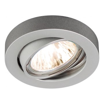 Redo 70280 - Indbygningsspot MT 1xGU5,3/50W/12V sølv