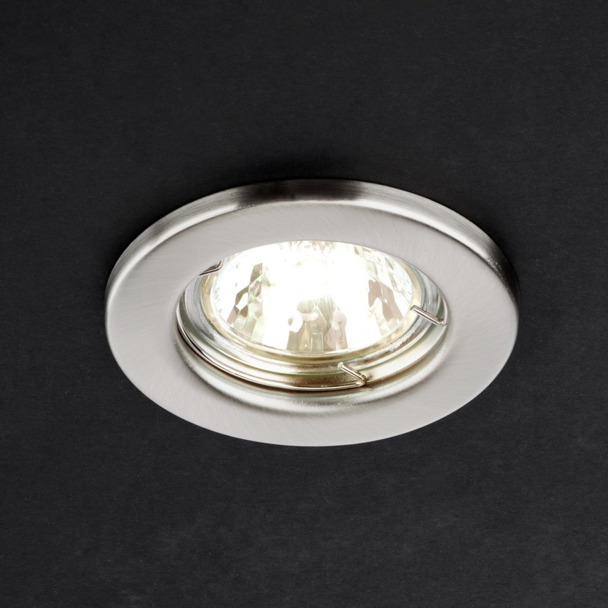 Redo 70309 - Indbygningsspot MT 1xGU5,3/50W/12V mat krom