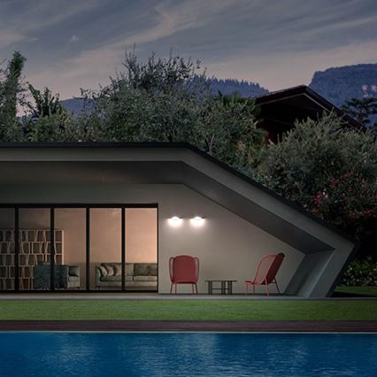 Redo 90001 - Udendørs LED-væglampe CHALET LED/8W/230V IP54