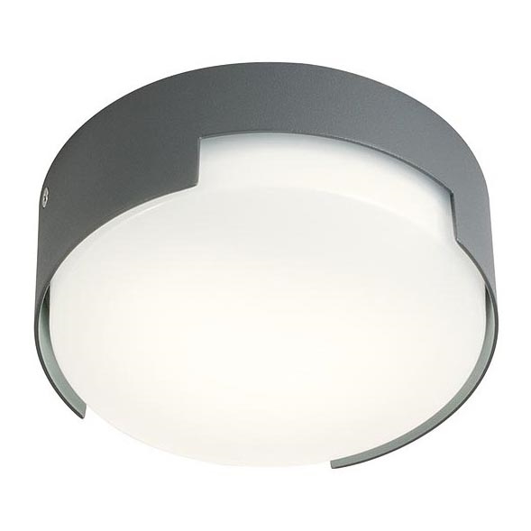 Redo 90003 - Udendørs LED loftslampe SKOR LED/12W/230V IP54