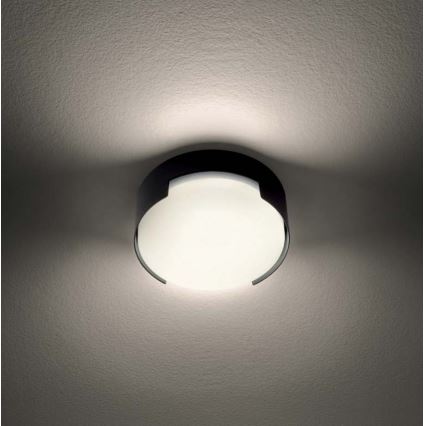 Redo 90004 - Udendørs LED loftlampe SKOR LED/12W/230V diameter 15 cm IP54 brun
