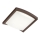 Redo 90008 - Udendørs LED loftlampe TALLIN LED/21W/230V 24,5x24,5 cm IP54 brun