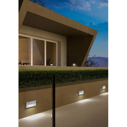Redo 90009 - LED udendørs orienteringslys TAMPA LED/11W/230V IP54 hvid