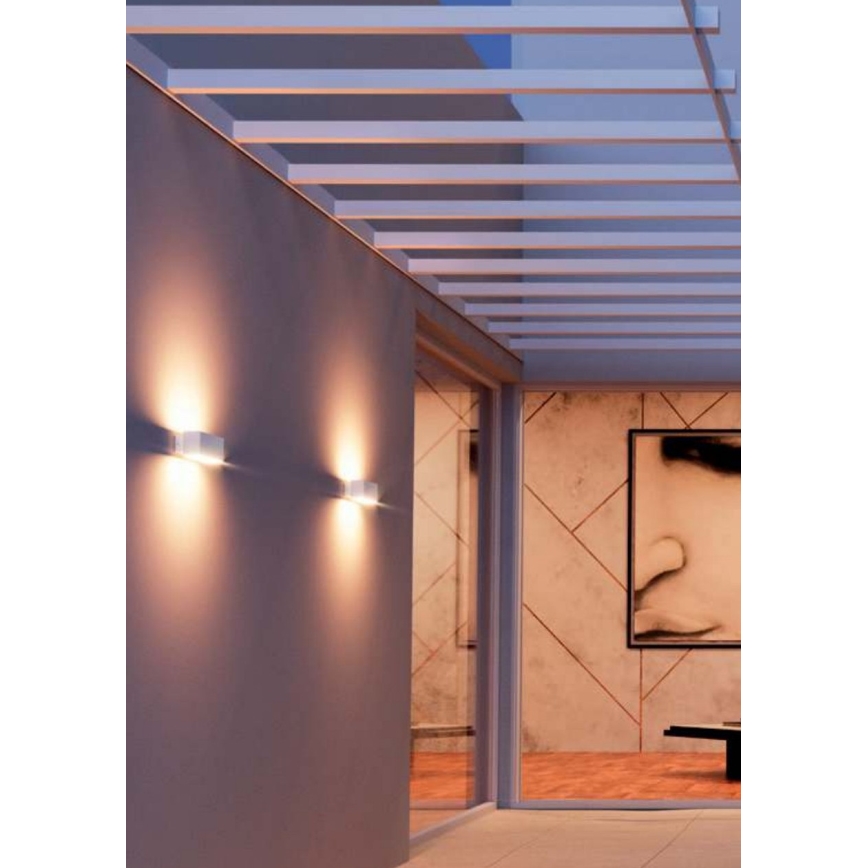 Redo 90095 - LED udendørs væglampe PLANIT LED/10W/230V 3000K IP54 hvid