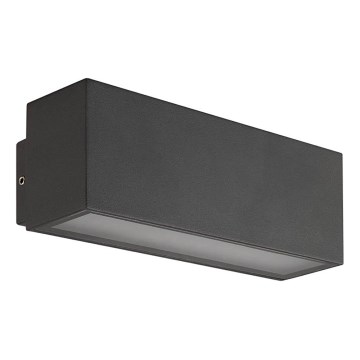Redo 90096 - LED udendørs vægarmatur PLANIT LED/10W/230V 3000K IP54 antracit