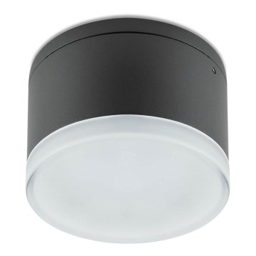 Redo 90107 - Udendørs LED loftlampe AKRON 1xLED/9W/230V diameter 10,8 cm IP54
