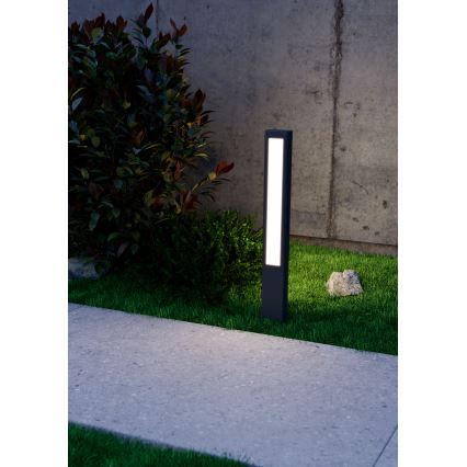 Redo 90125 - LED udendørslampe DOLMEN LED/12,44W/230V IP54 antracit