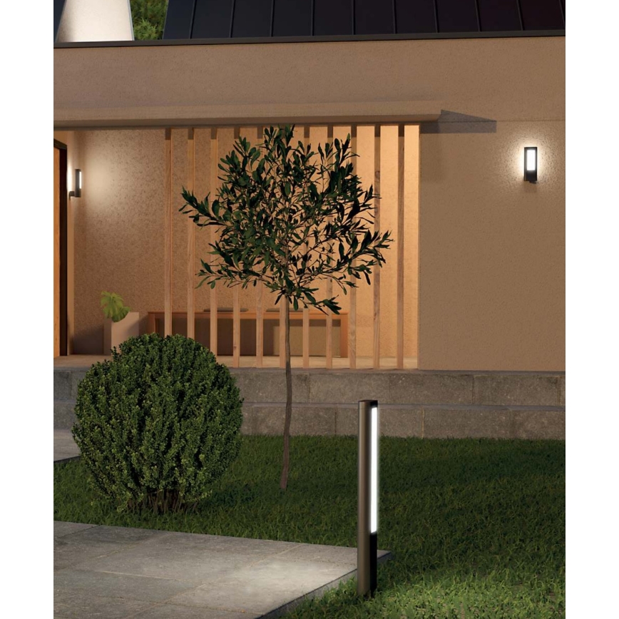 Redo 90125 - LED udendørslampe DOLMEN LED/12,44W/230V IP54 antracit