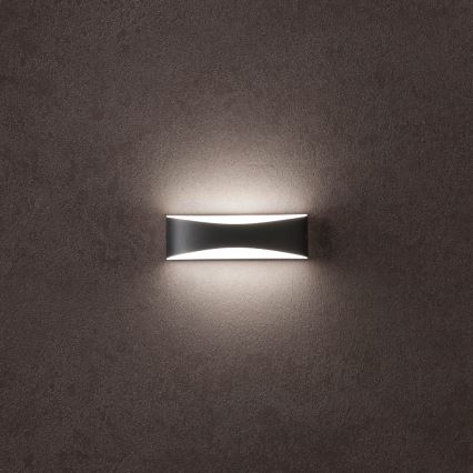 Redo 90126 - LED udendørs væglampe AXEL LED/7W/230V 3000 K IP65 antracit