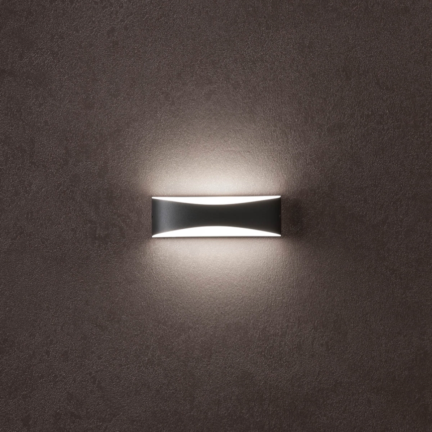 Redo 90126 - LED udendørs væglampe AXEL LED/7W/230V 3000 K IP65 antracit