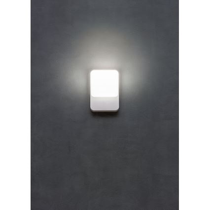 Redo 90128 - LED udendørs væglampe COLIN LED/9W/230V 4000K IP54 hvid